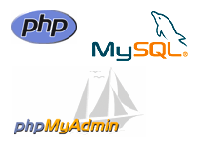 Powered By.. PHP MySQL phpMyAdmin